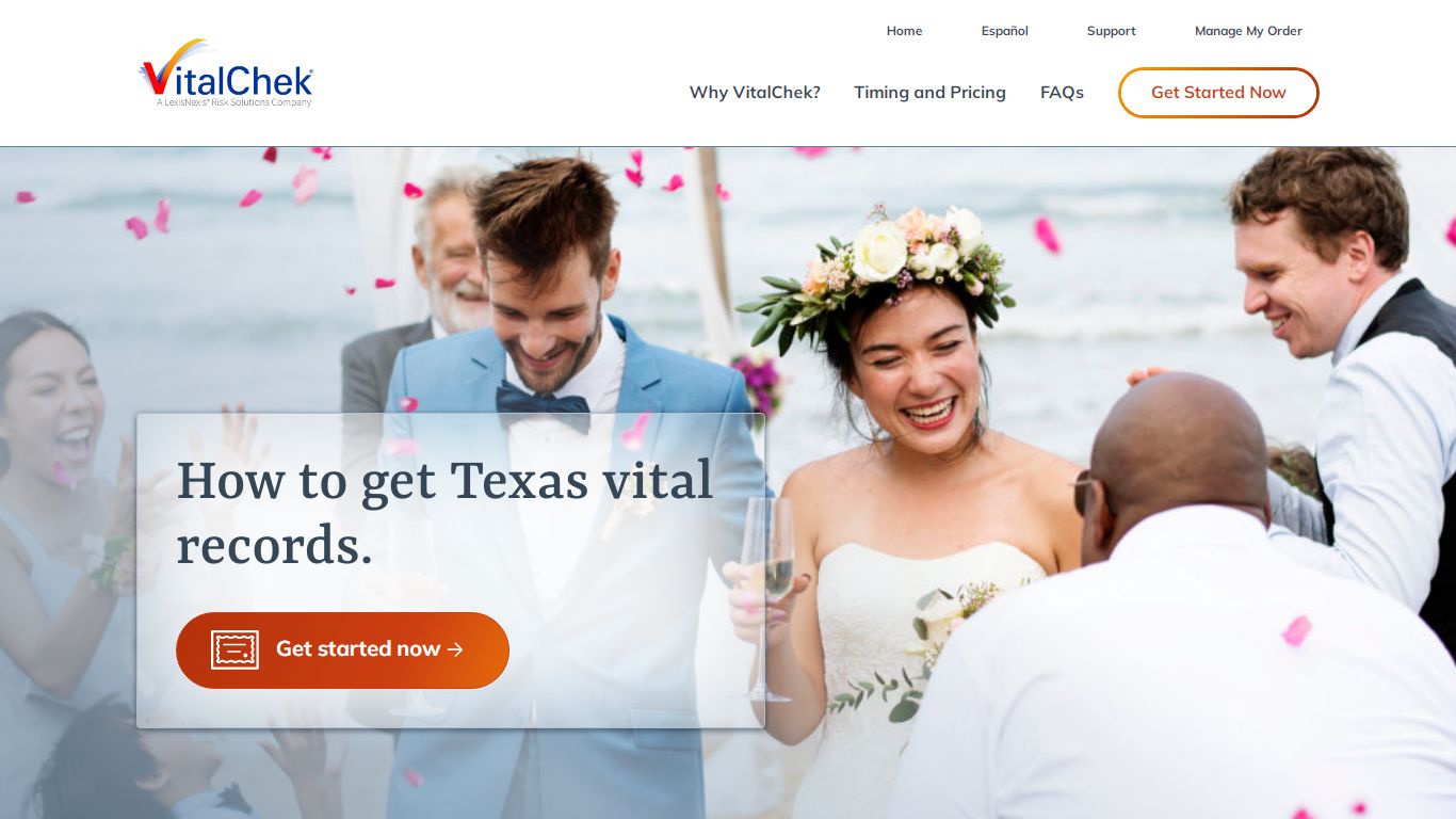 Texas (TX) Marriage Certificates | Marriage Records - VitalChek